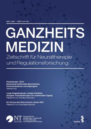Cover der Zeitschrift Ganzheitsmedizin