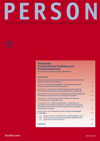 Cover der Zeitschrift Person