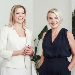 Portraitfoto von Natalie Hahn und Sophie Loidolt