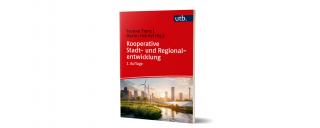 Banner für Beitrag aus dem Wissen Magazin zum Buch Kooperative Stadt- und Regionalentwicklung zeigt das Buchcoverr