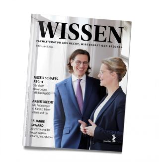 Mockup zum Wissen Magazin 01-2024