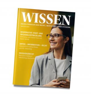 Mockup zum Wissen Magazin 03-2024